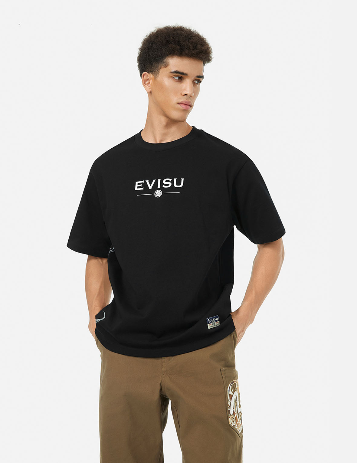 Ebisu Print Relax Fit T-Shirt