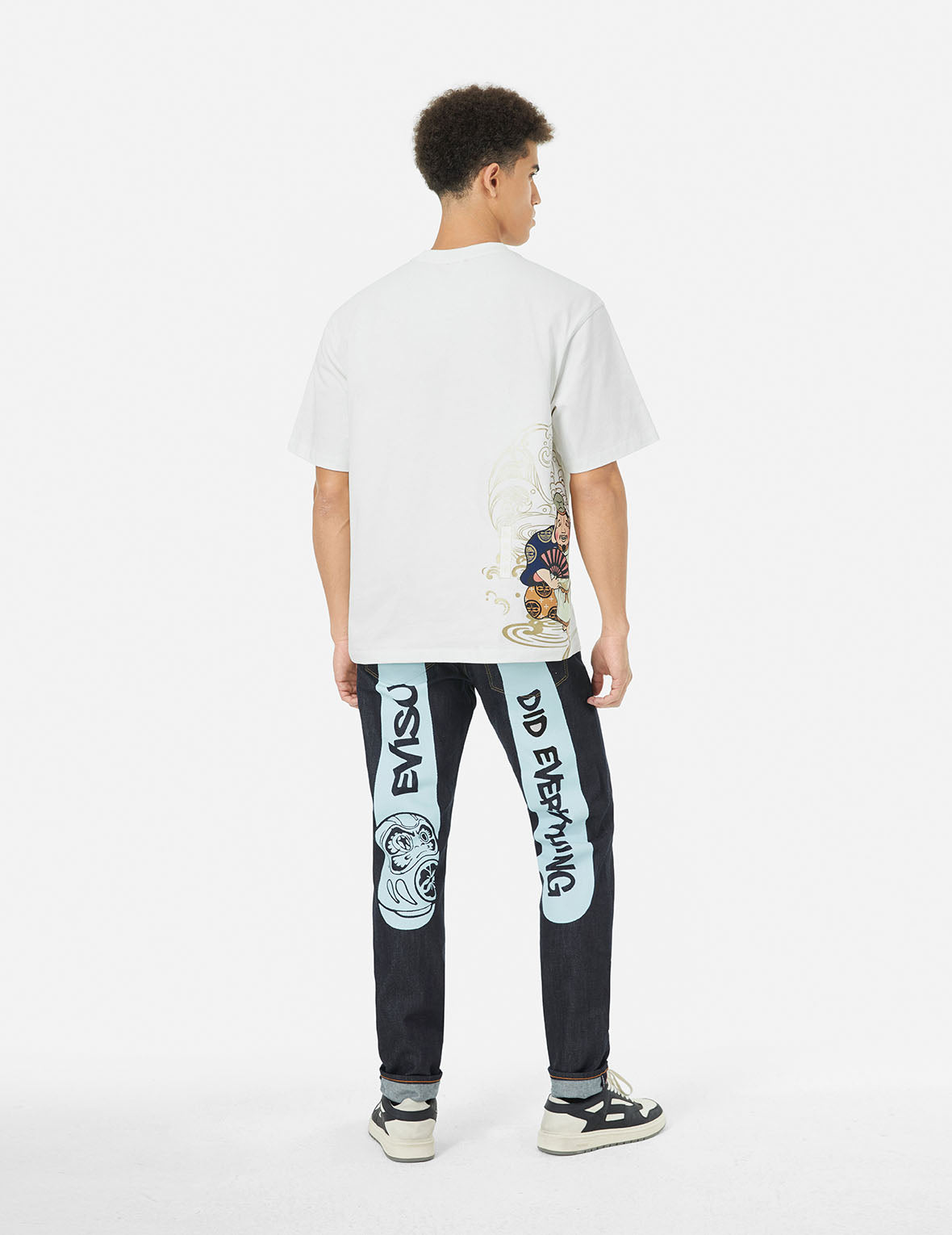 Ebisu Print Relax Fit T-Shirt