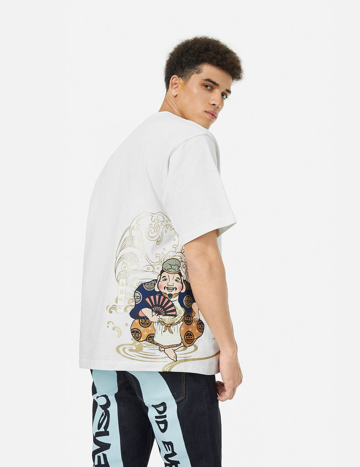 Ebisu Print Relax Fit T-Shirt