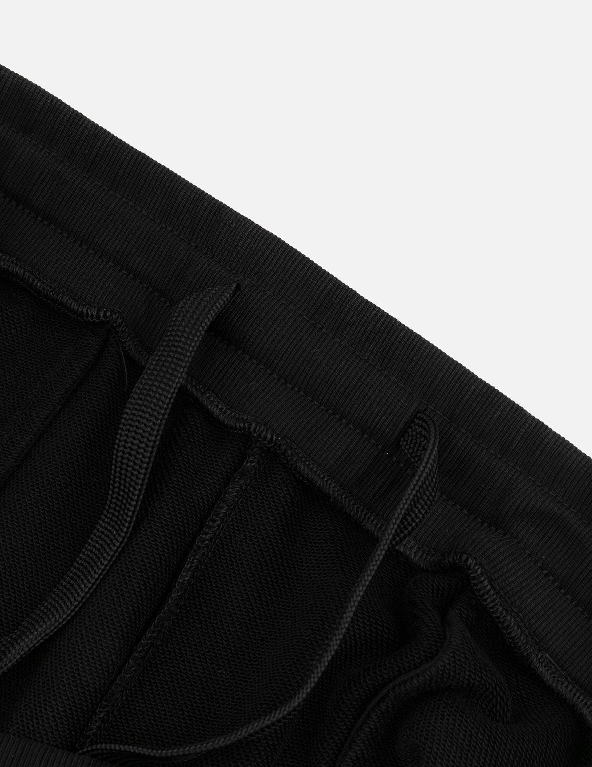 商標刺繡與仙鶴報恩大M印花常規版型運動褲