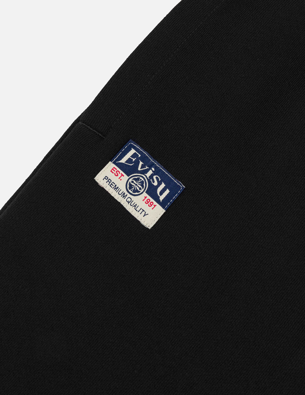 海鷗織錦貼布常規版型運動褲