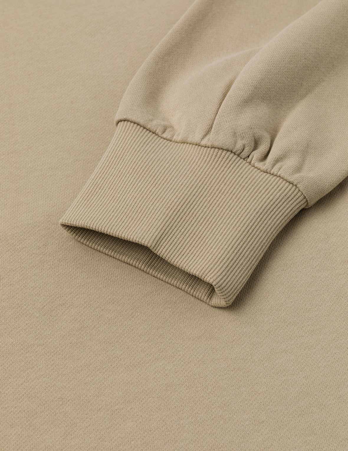 海鷗印花寬版休閒連帽衛衣