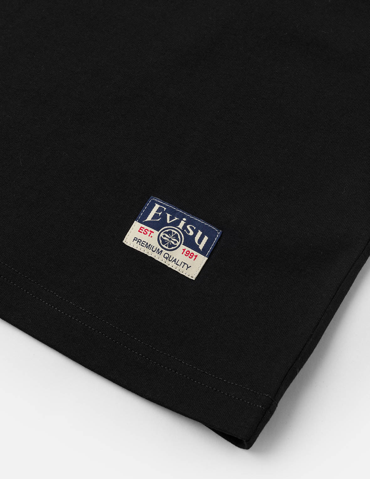 文字繪佛頭刺繡寬版休閒T恤