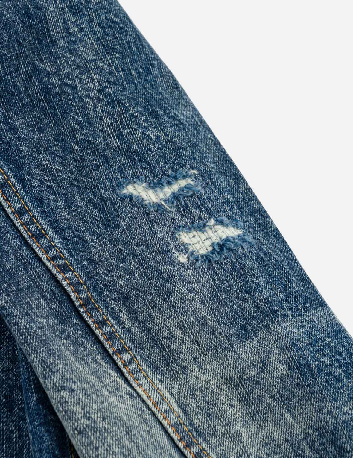 Boro Seagull Patch Pocket Denim Jacket