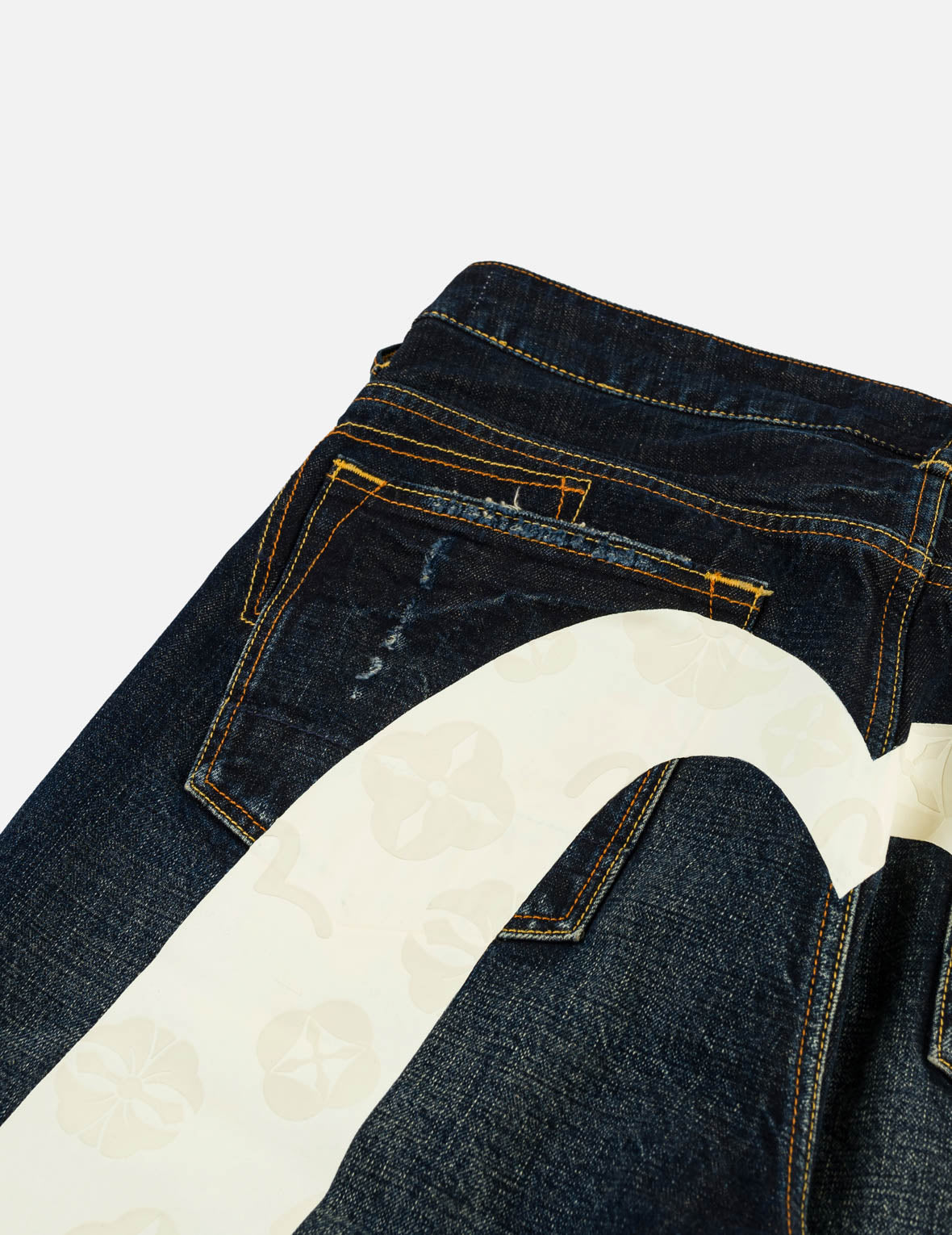 Kamon Daicock Puff Print Jeans #2020