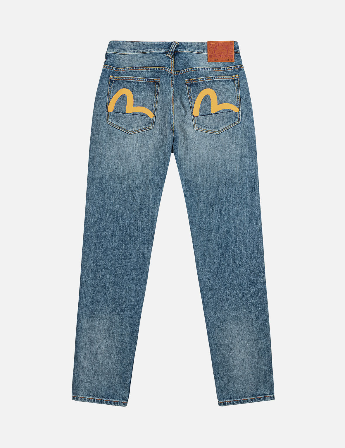 Orange Seagull Classic Taper Fit Jeans #2017