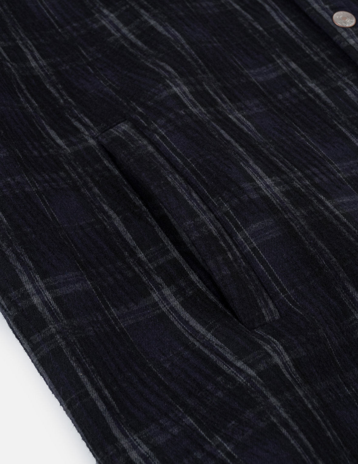 Needle Punch Checked Utility Parka