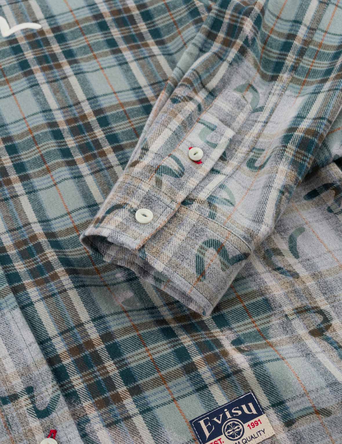 All-Over Seagull Checked Shirt