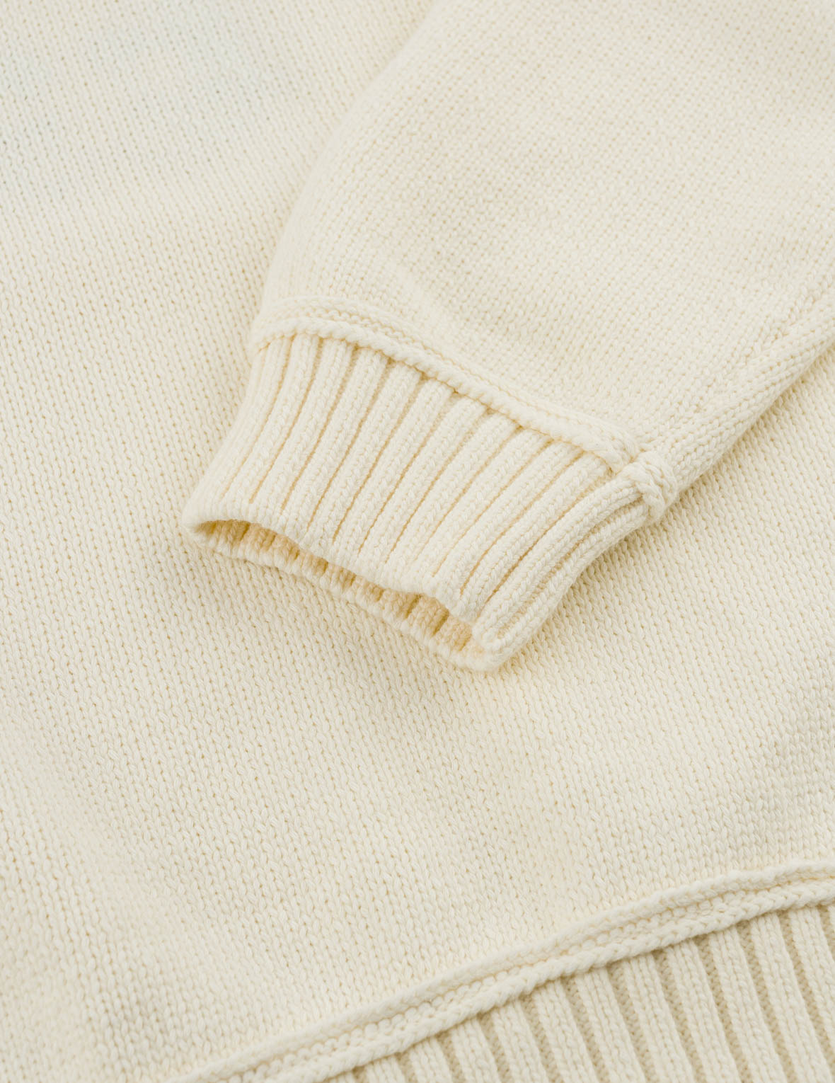 Seagull, Kamon & Evisu Logo Patchwork Knit Pullover
