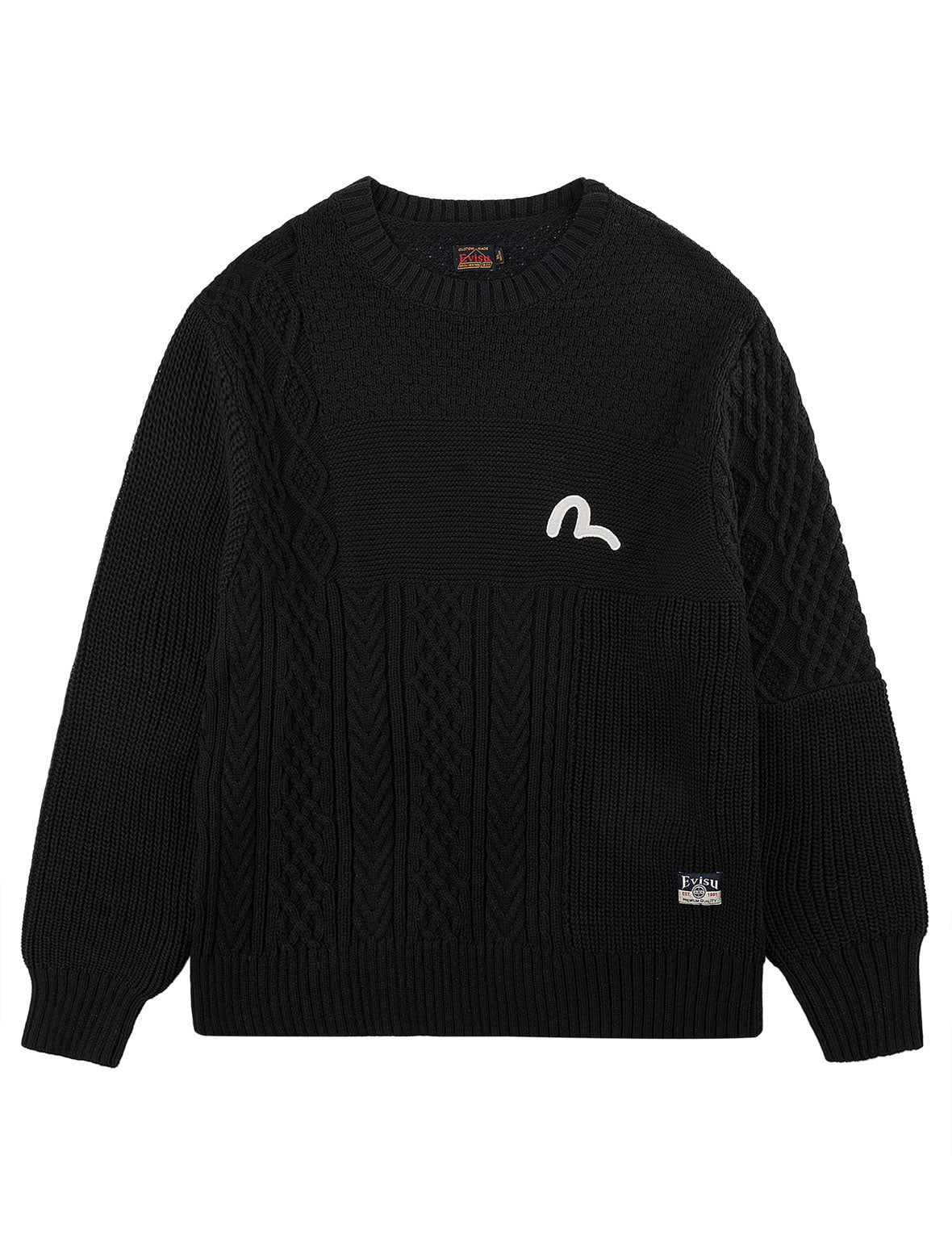 Seagull Cable Knit Pullover