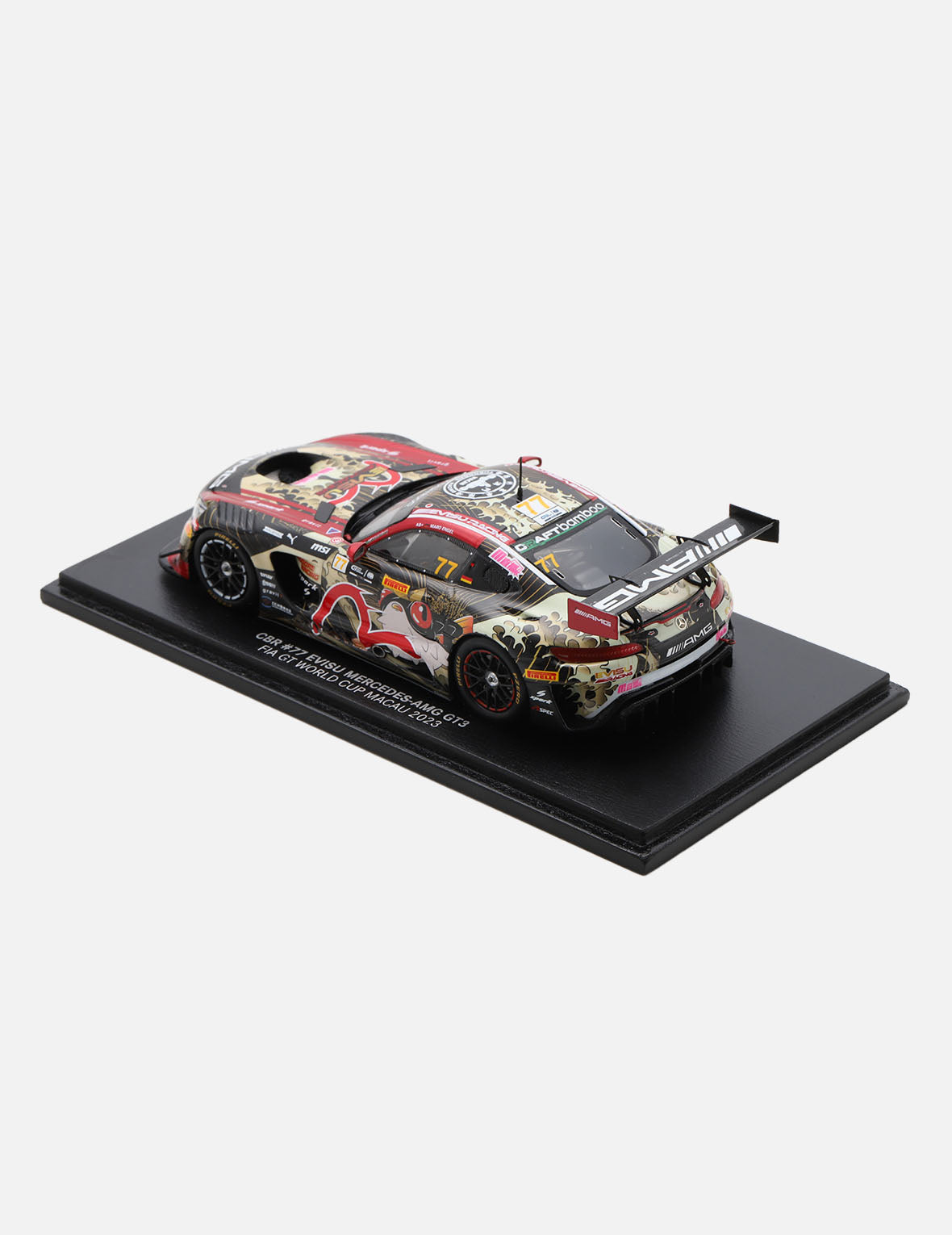 EVISU X Mercedes-AMG GT3 1:43 賽車模型