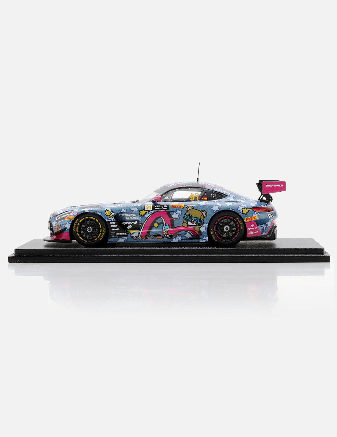 EVISU KIZZU X Mercedes-AMG GT3 1:43 賽車模型