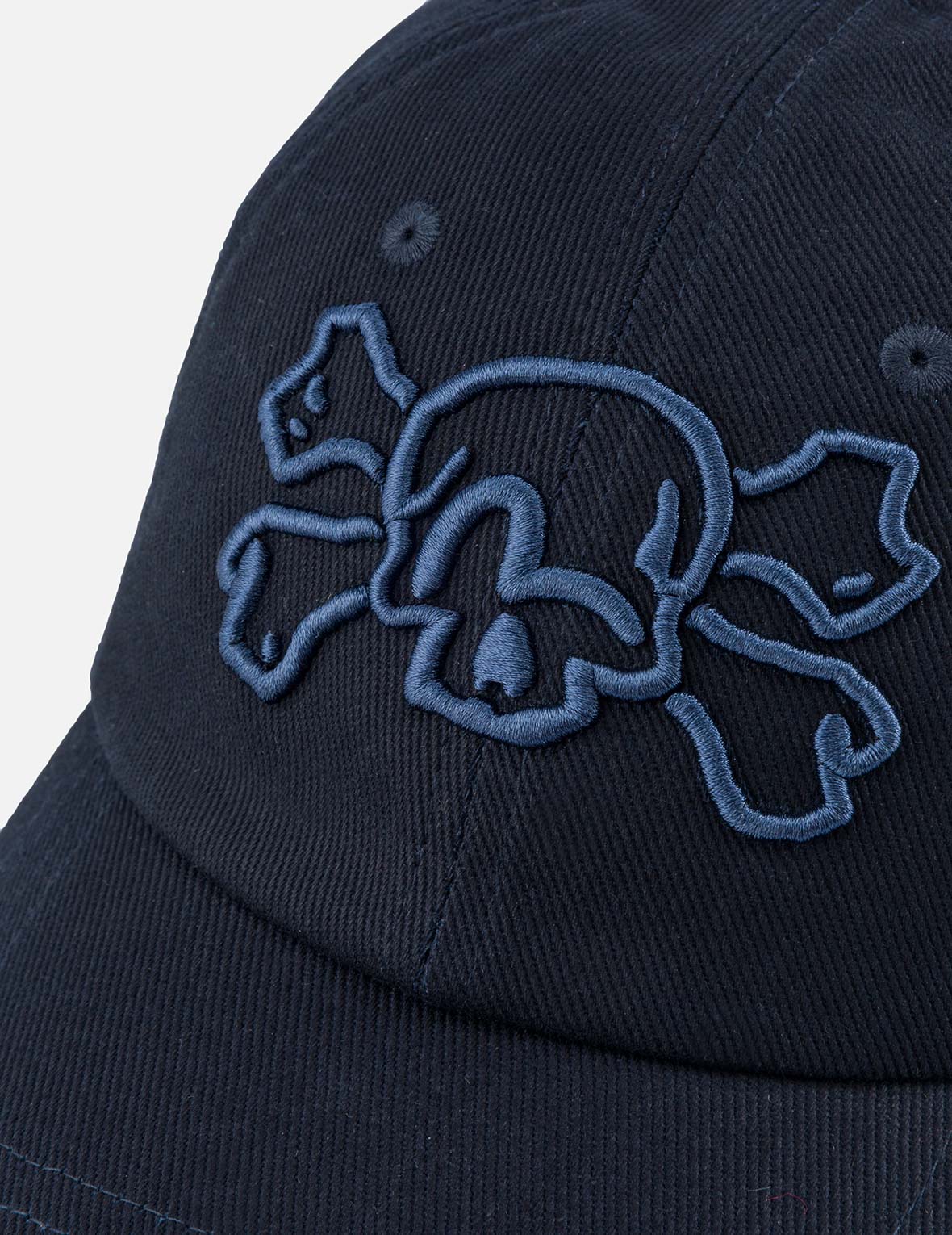 骷髏和海鷗刺繡鴨舌帽