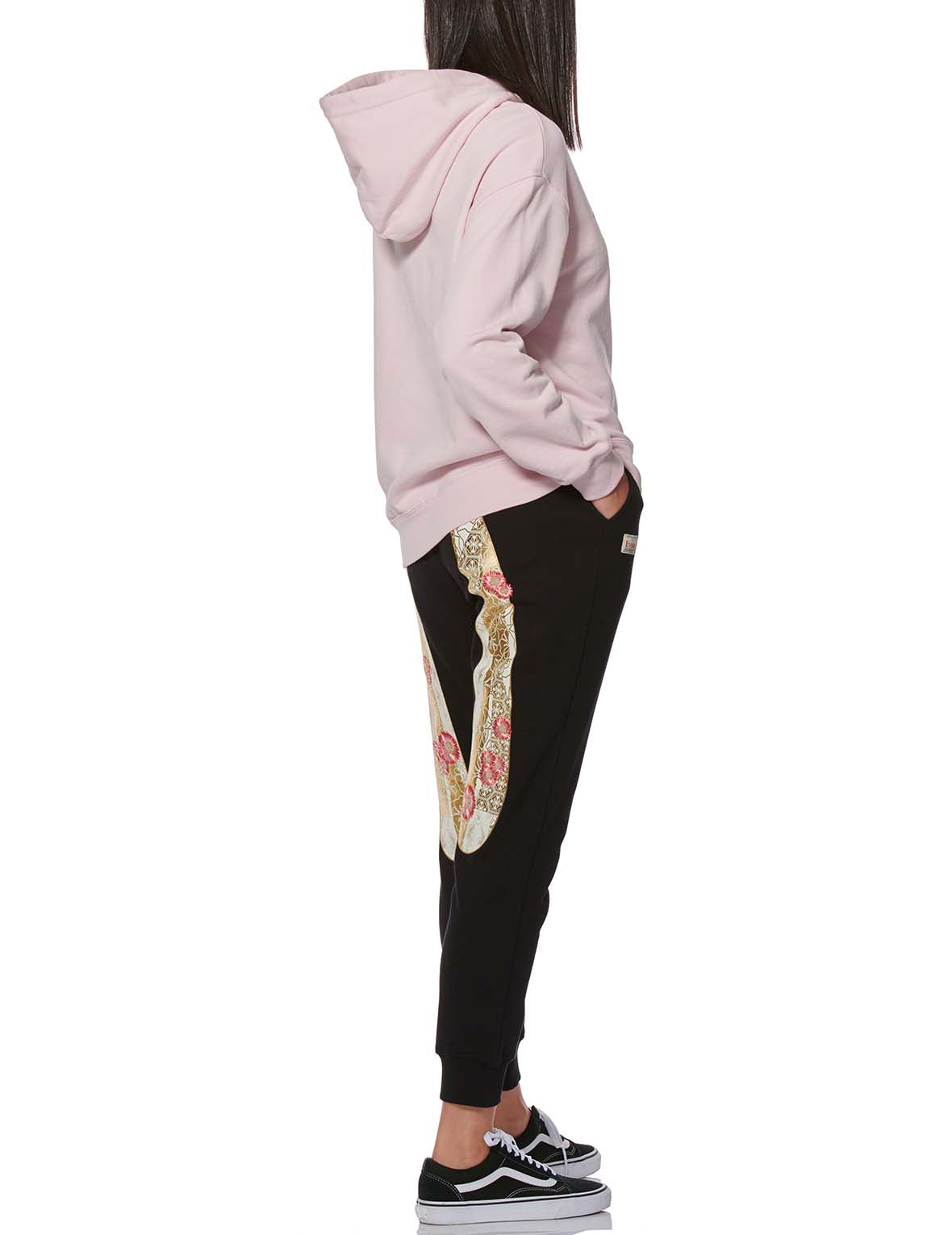 Foil-printed Kamon Daicock Sweatpants