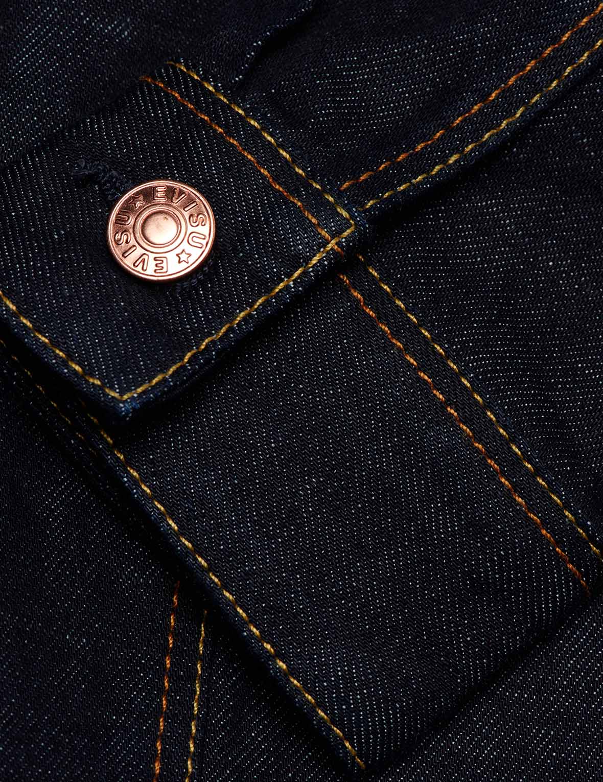 商標刺繡牛仔連衣裙