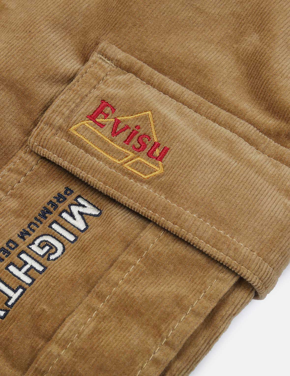 Logo Embroidery Corduroy Skirt