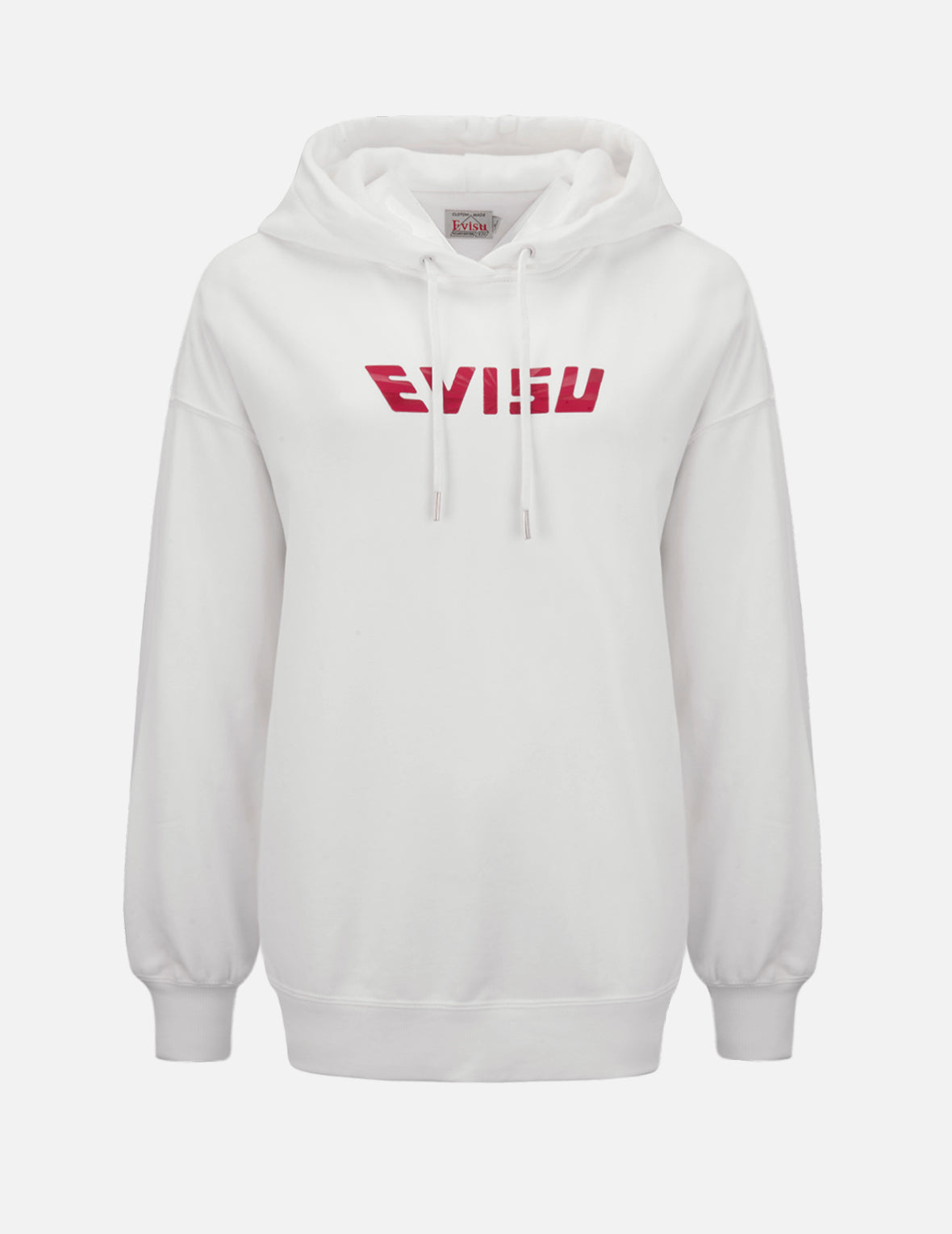 達磨大M印花連帽衛衣