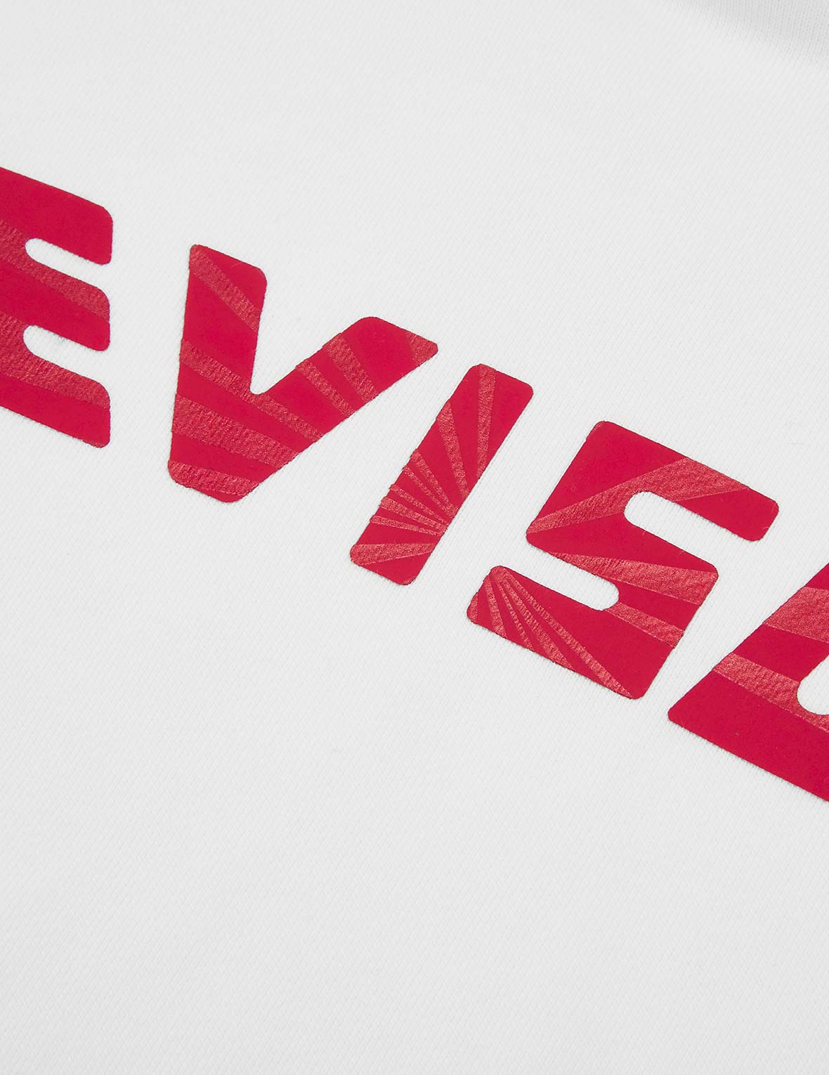 達磨大M印花連帽衛衣