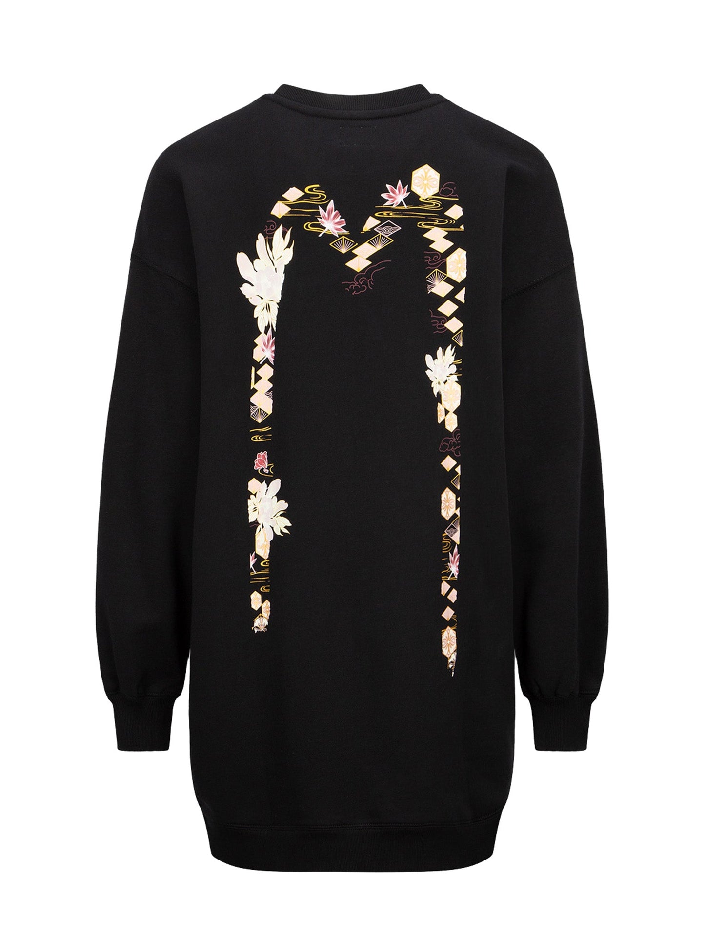 Brocade and Floral-pattern Daicock Tunic