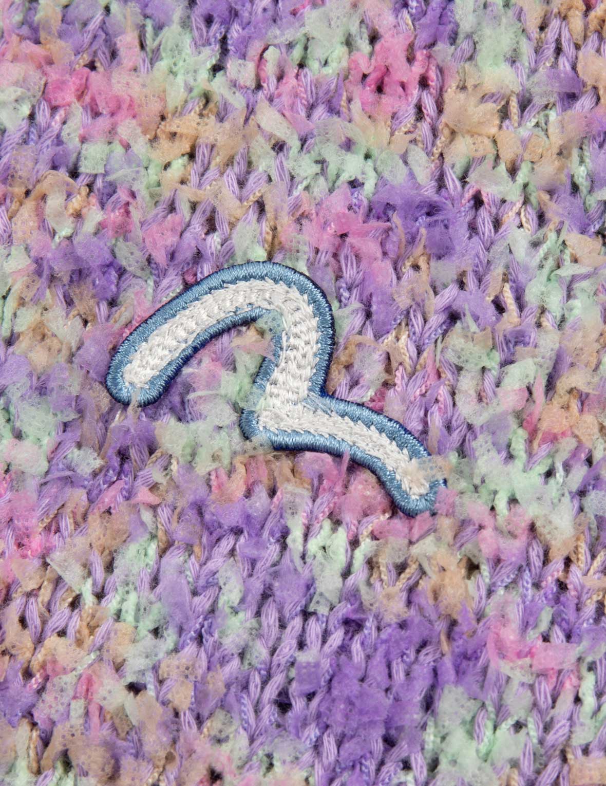 小海鷗刺繡彩色短款開衫