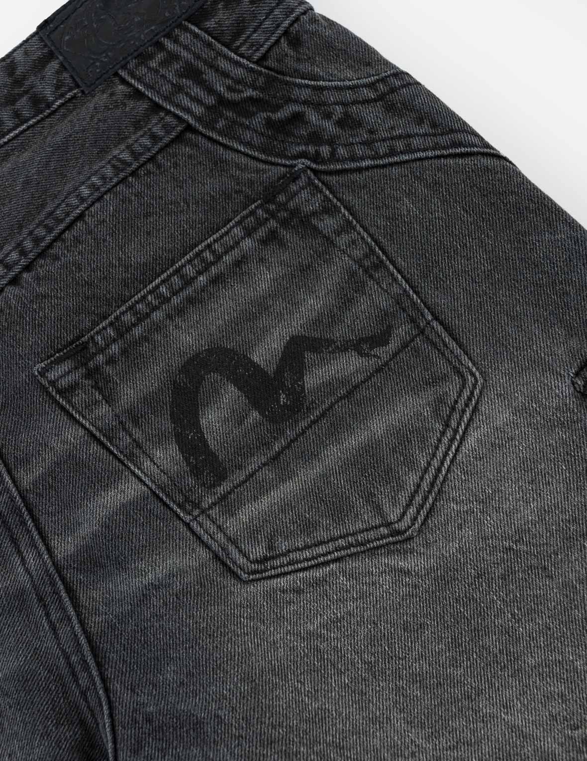 Cargo Pocket Denim Shorts