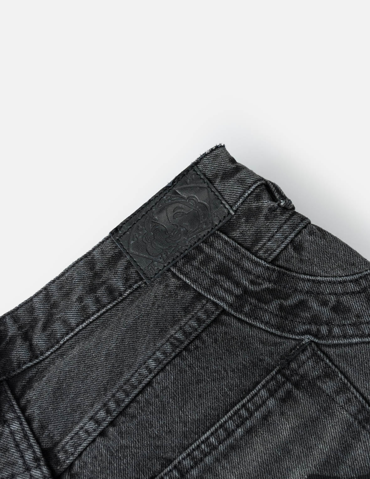 Cargo Pocket Denim Shorts