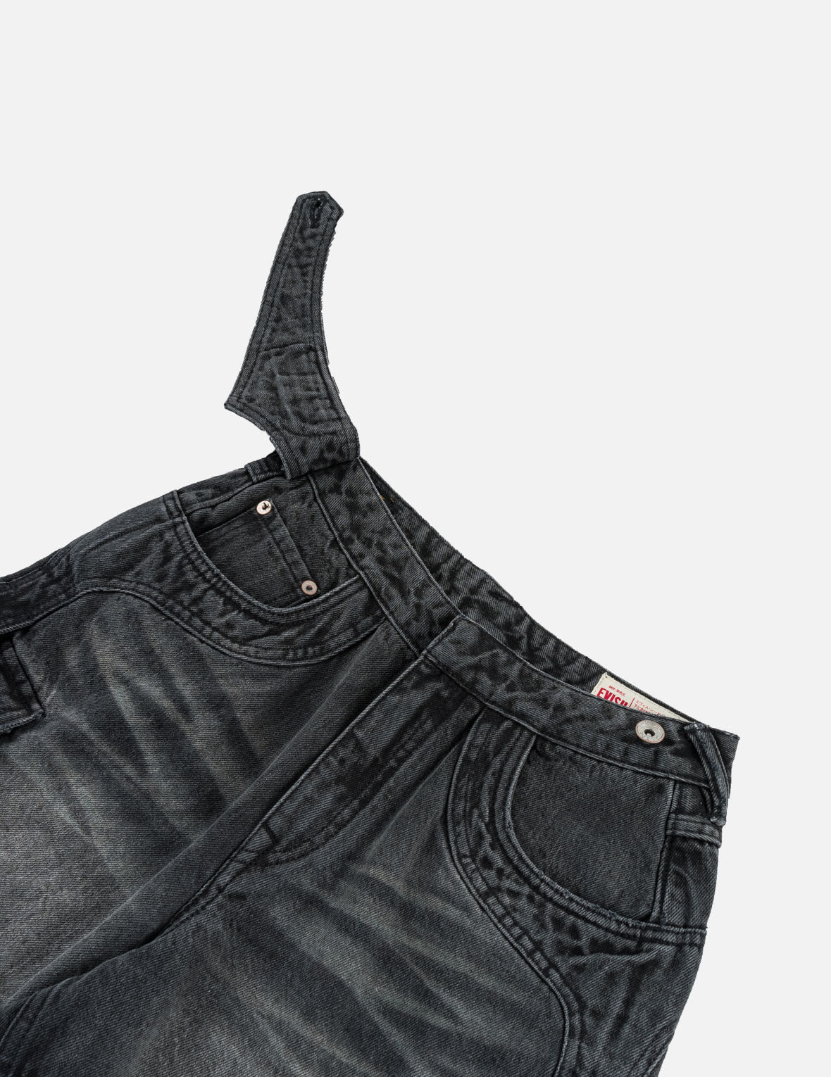 Cargo Pocket Denim Shorts