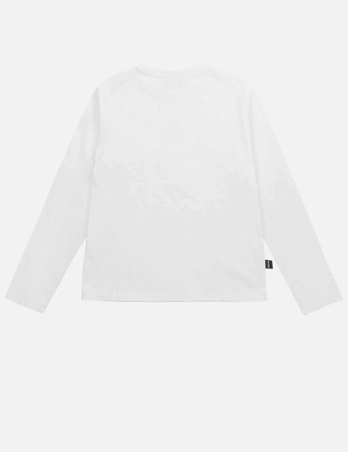 Japanese Pattern Seagull Embroidered Long-Sleeve T-Shirt