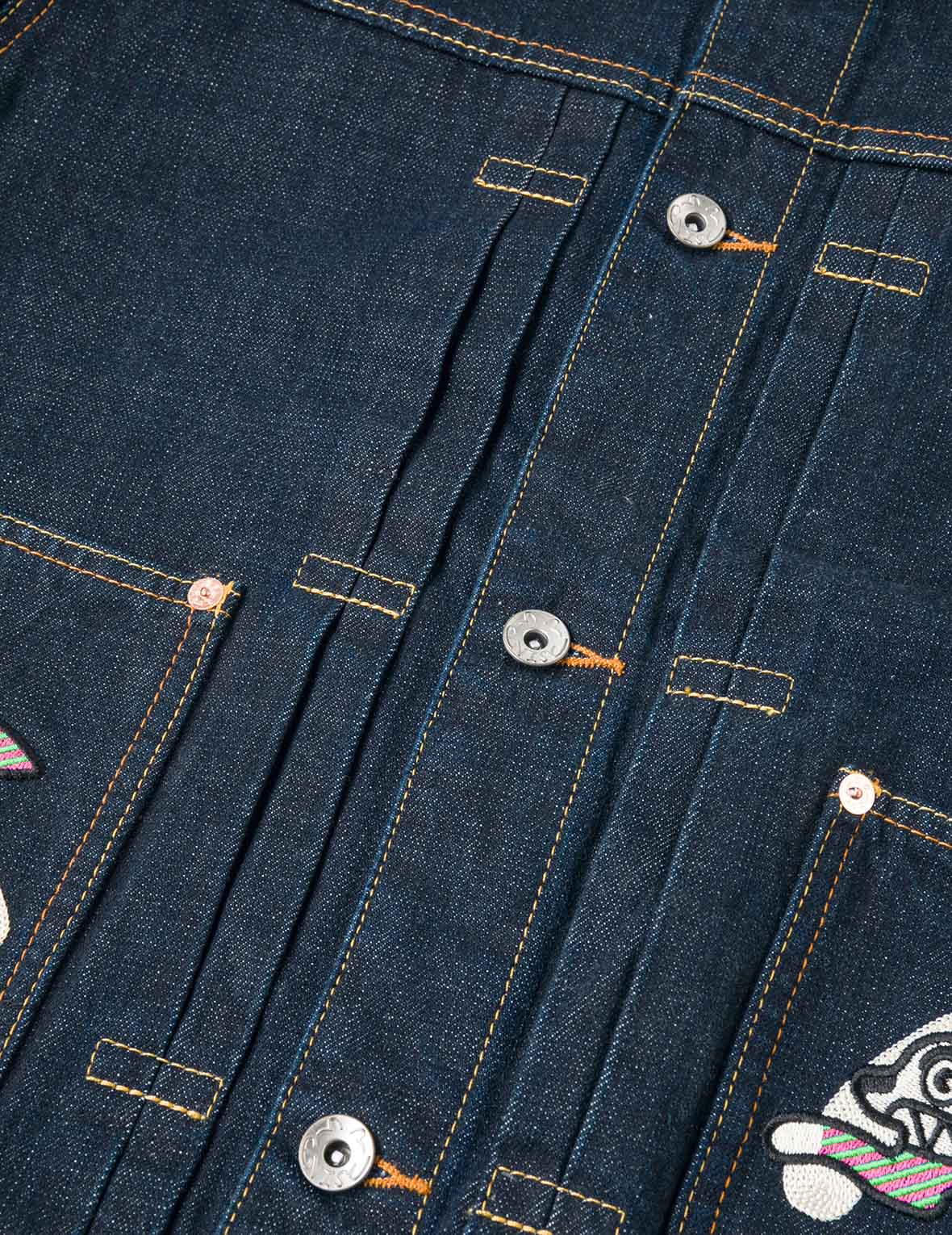 EVISU X ICECREAM Seagull Denim Jacket