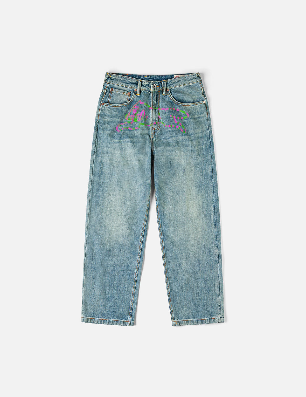 【獨家發售】EVISU X ICECREAM 大M牛仔褲