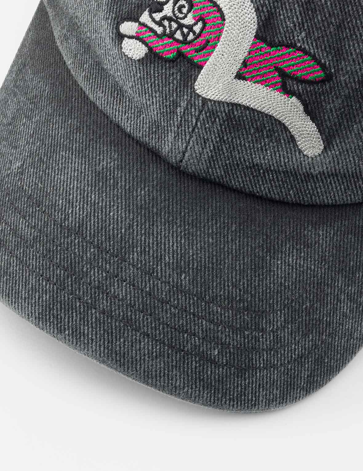 EVISU X ICECREAM Logo Cap - Black Washed
