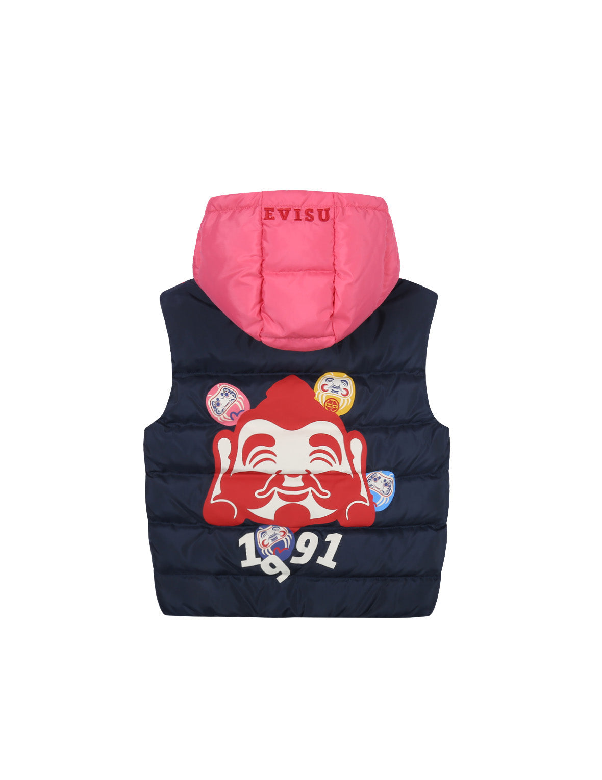 Godhead Print with Seagull Insert Down Vest