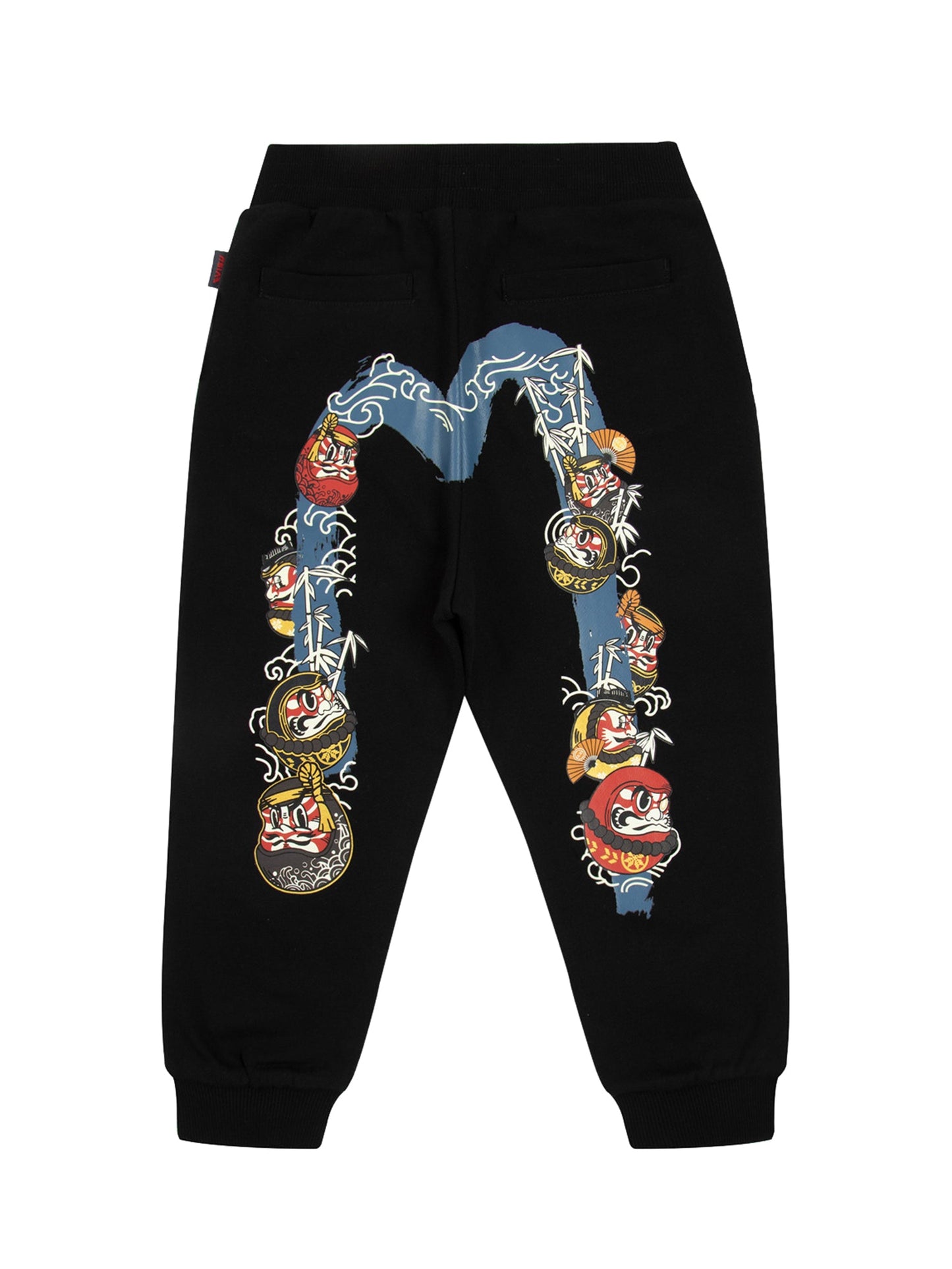 Daruma Daicock Print Regular Fit Sweatpants