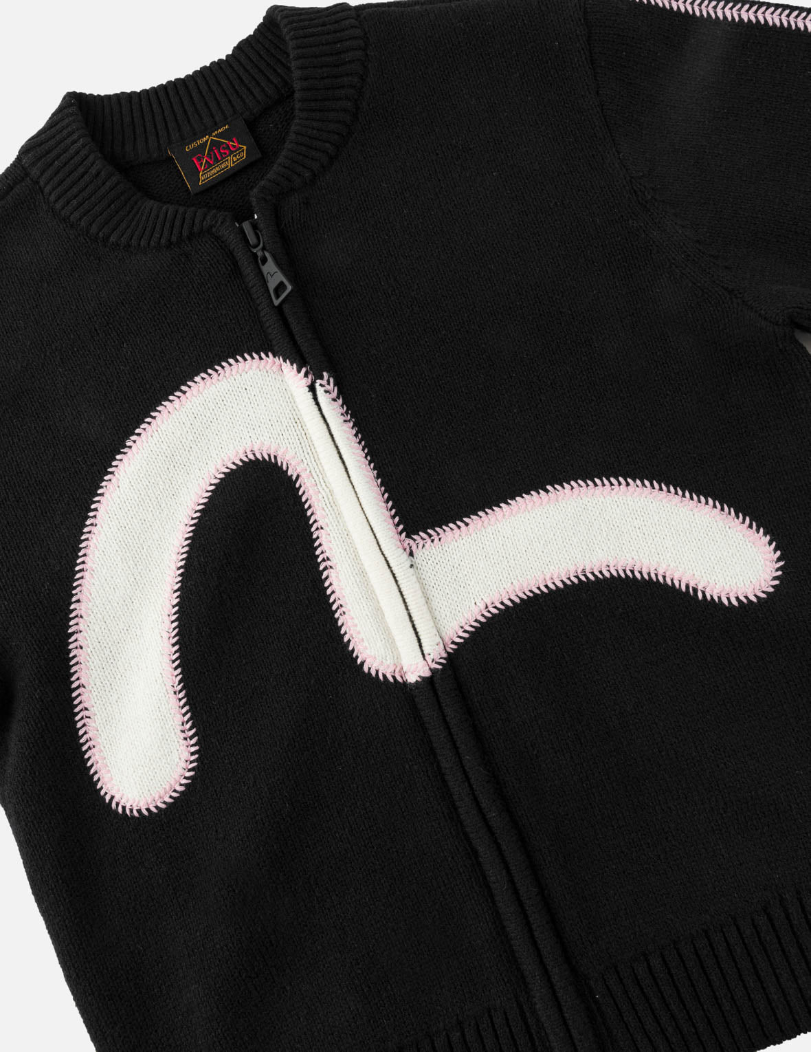 Seagull Zip-Up Cardigan