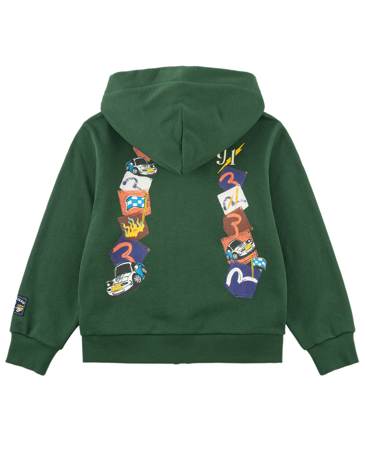 Leopard Multi-Pocket Zip-Up Hoodie