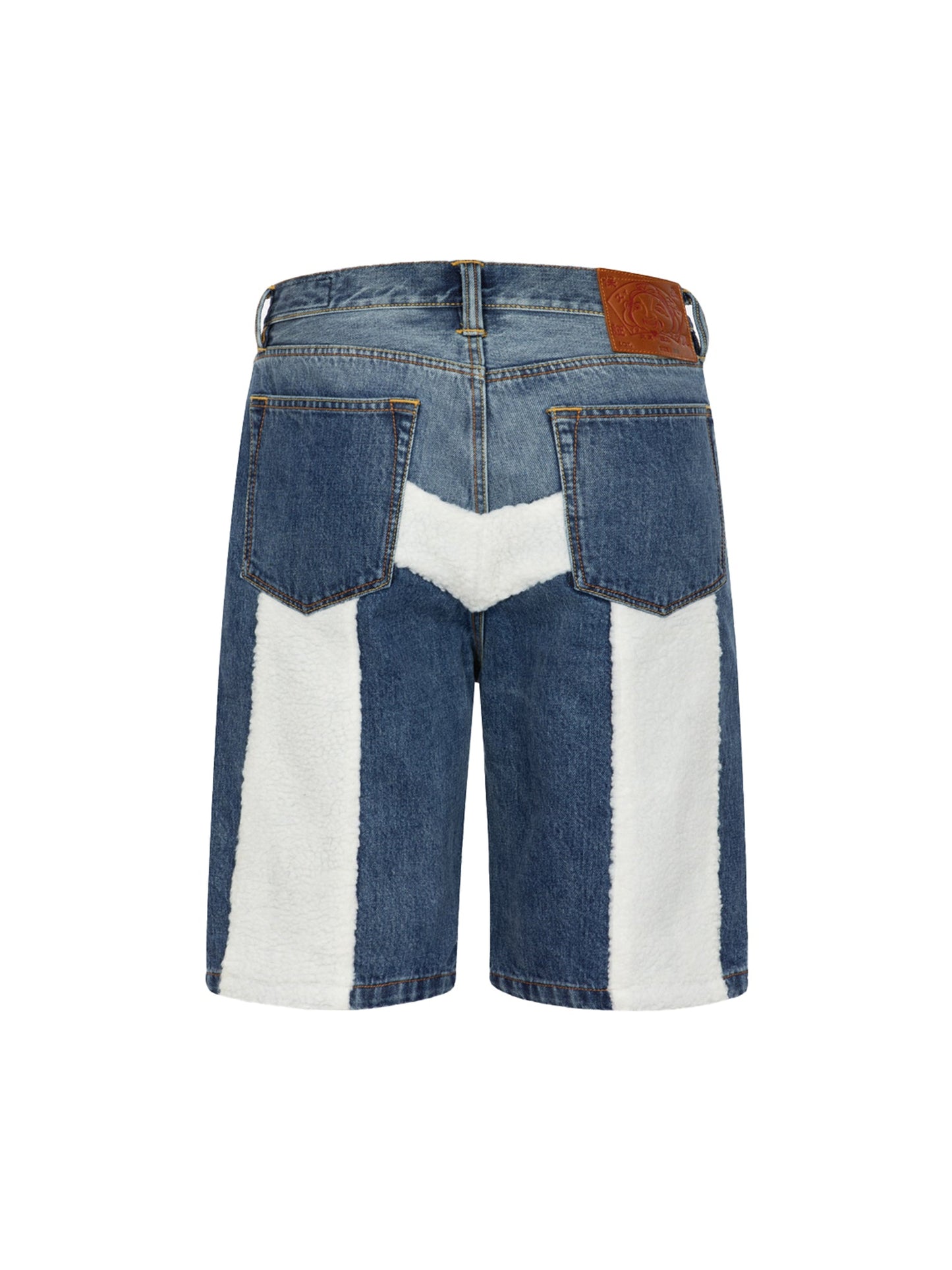 Sherpa Daicock Straight Fit Denim Shorts