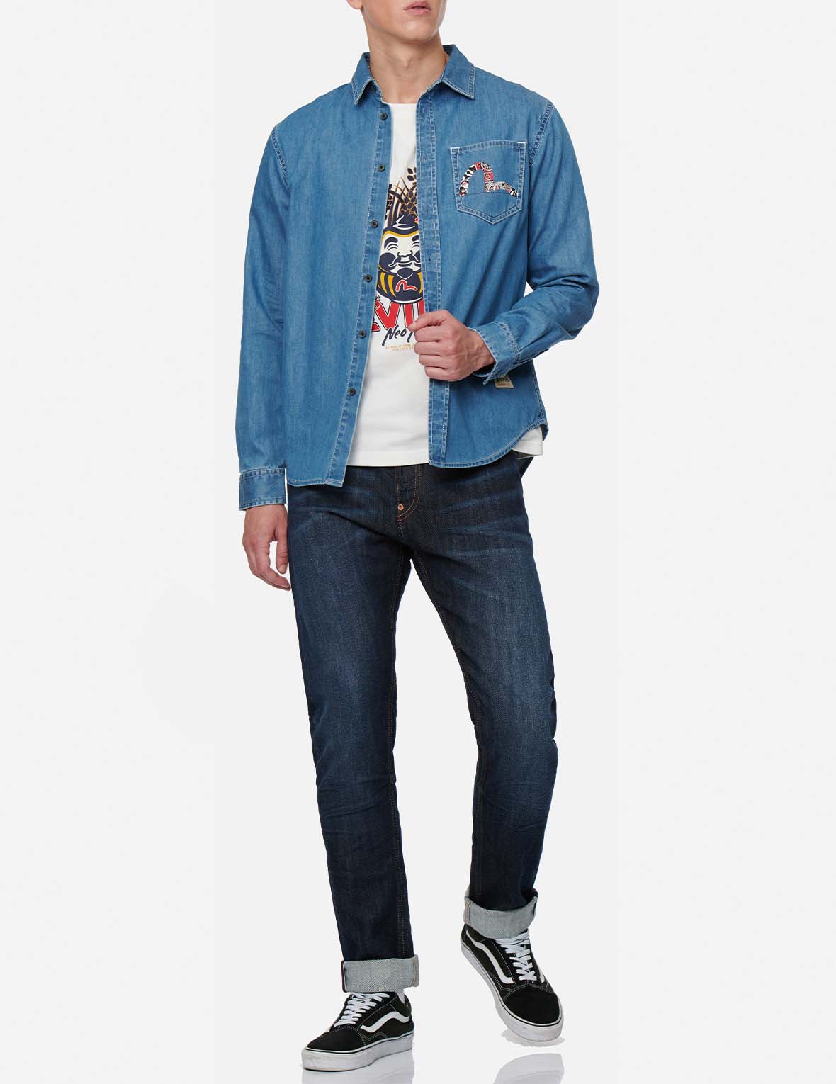 Seagull Pocket Carrot Fit Jeans #2017