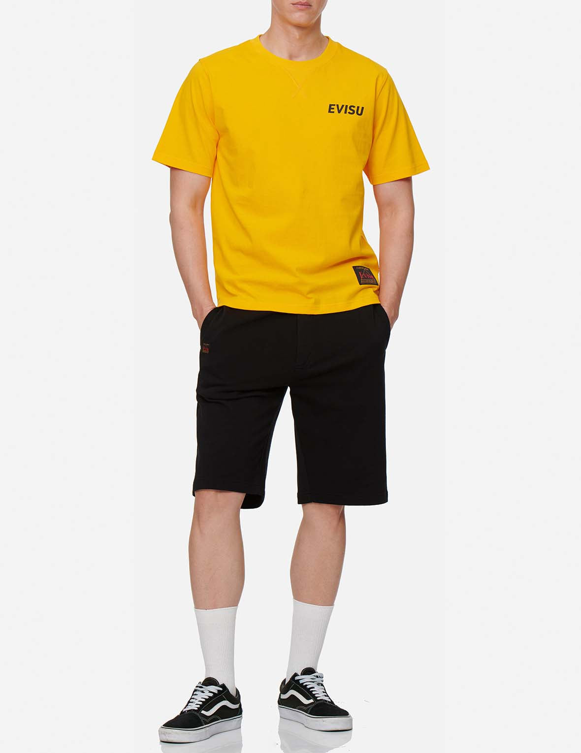 Seagull Print Sweat Shorts