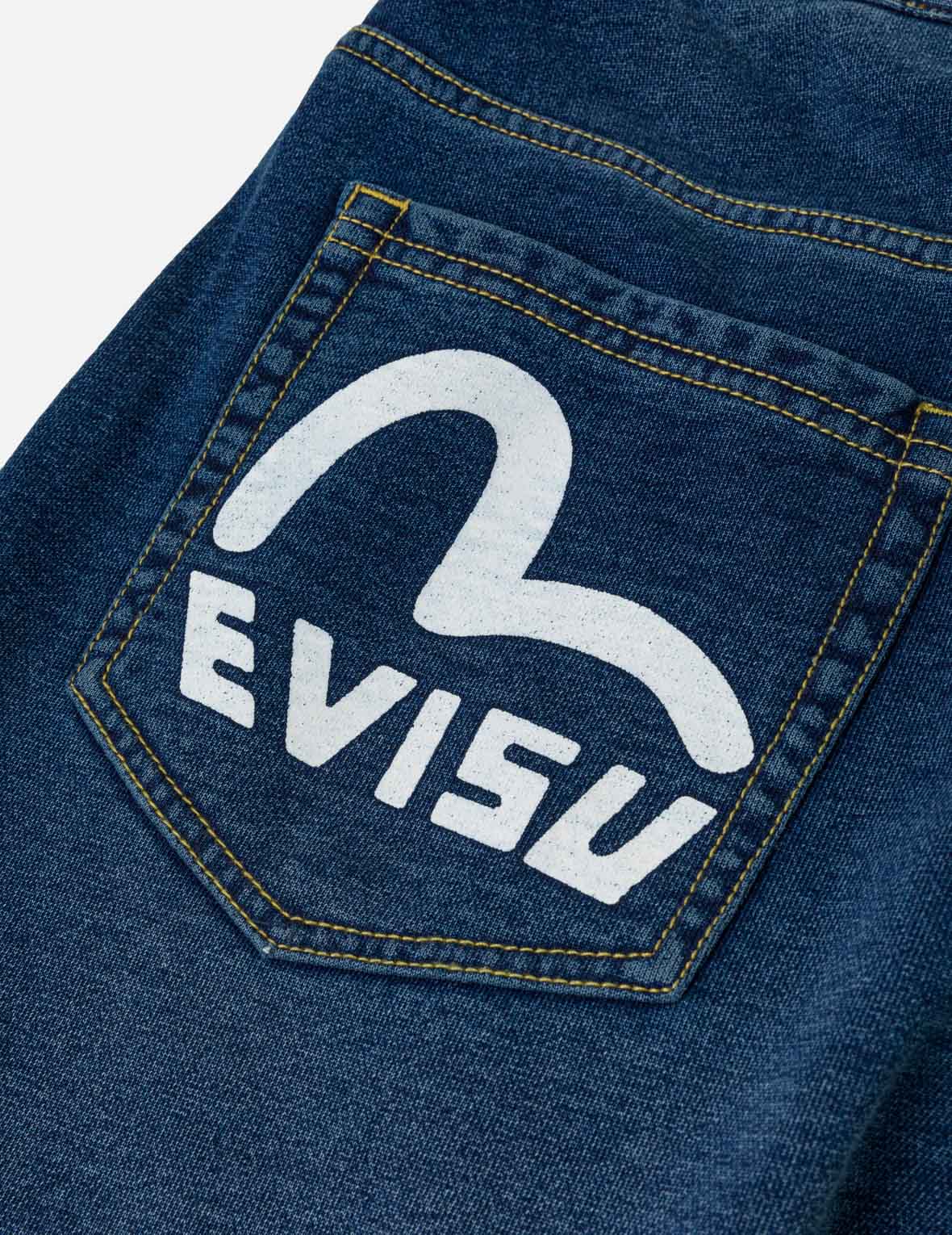 Washed 4 Pockets Pants