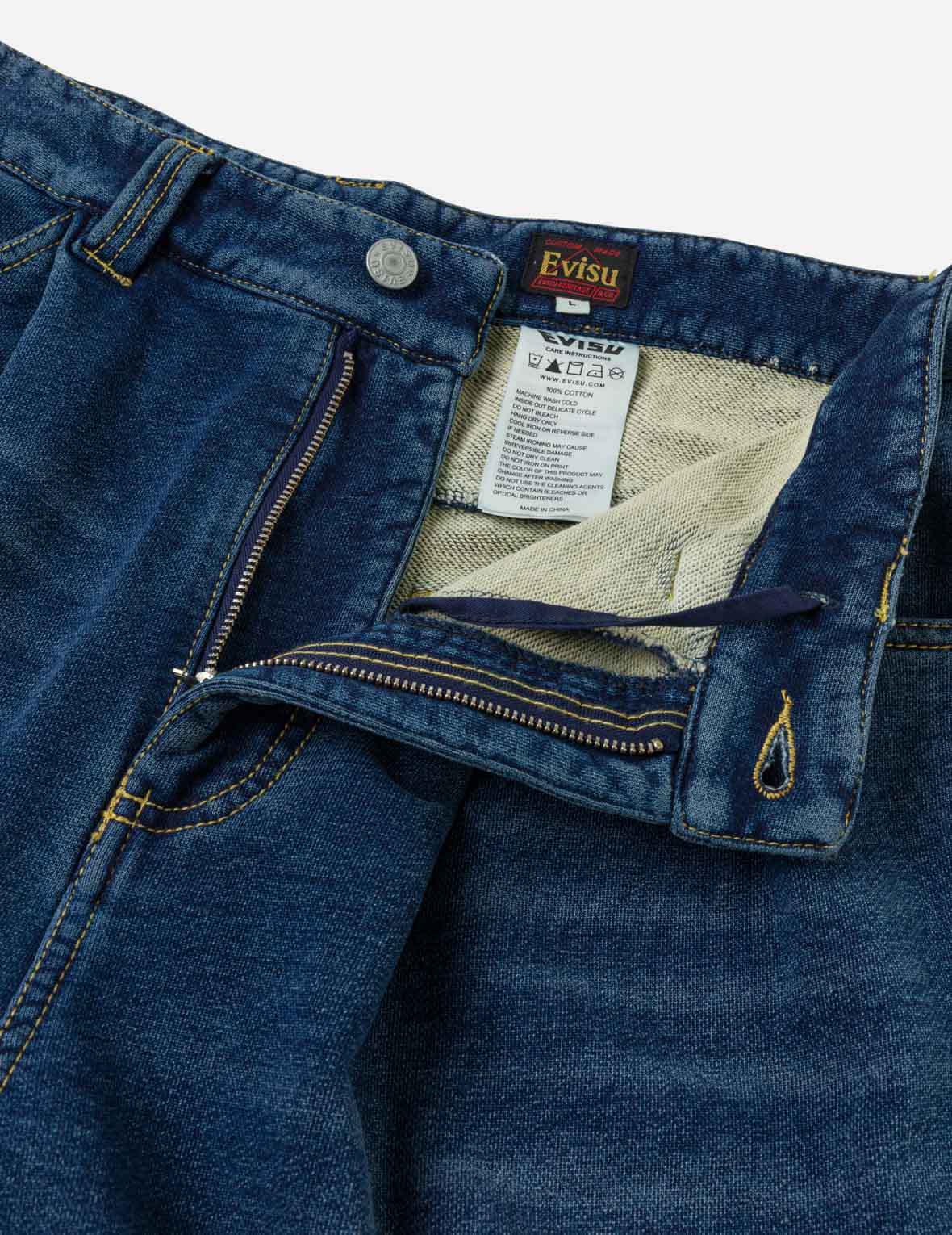 Washed 4 Pockets Pants
