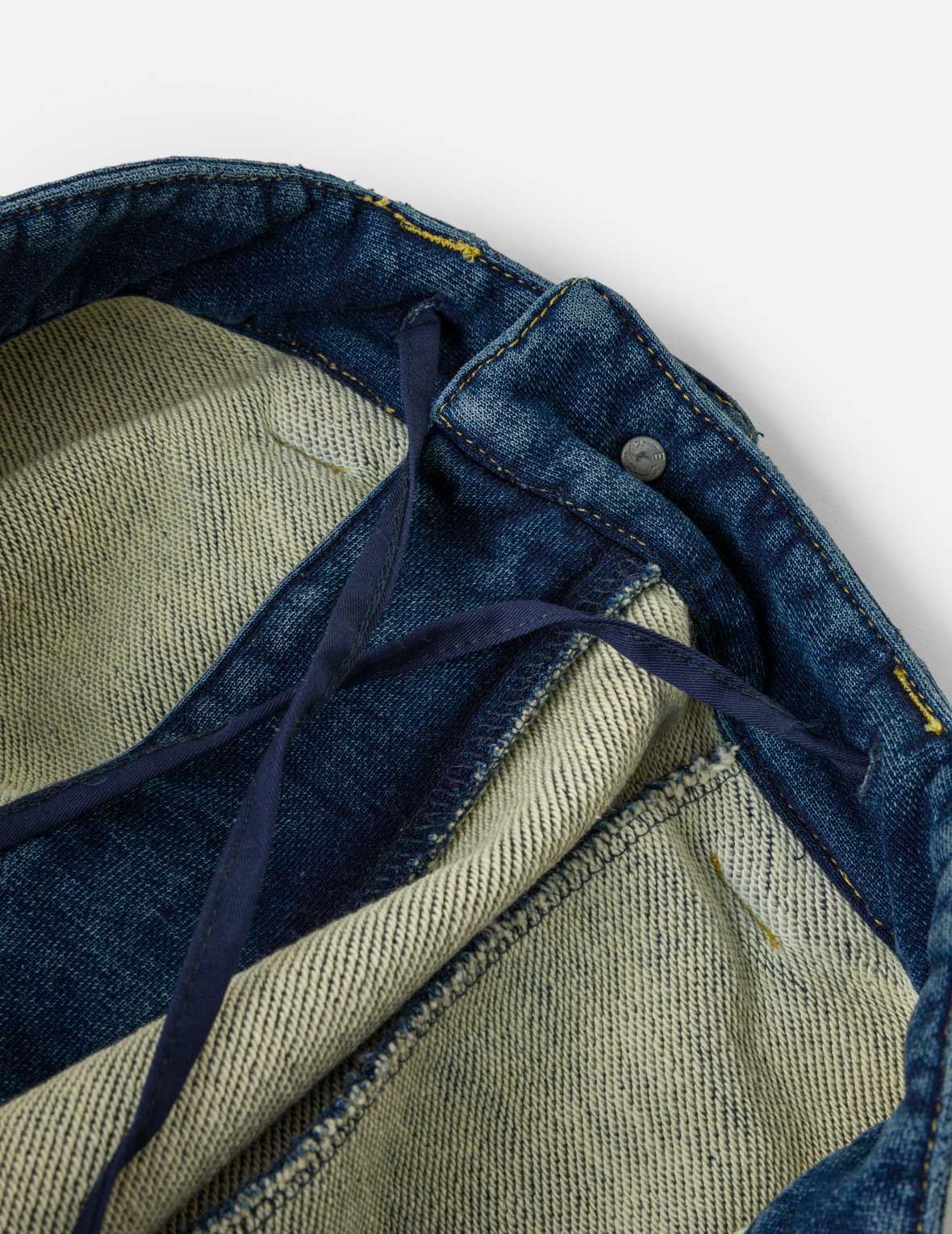 Washed 4 Pockets Pants