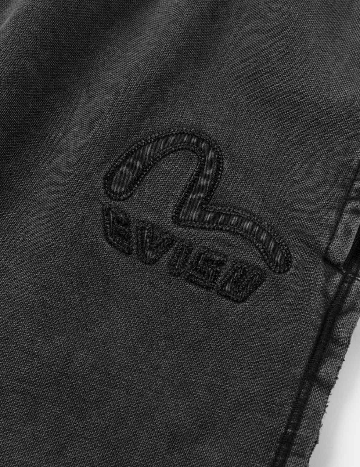 Chain Stitch Seagull Heavy Washed Sweatshorts