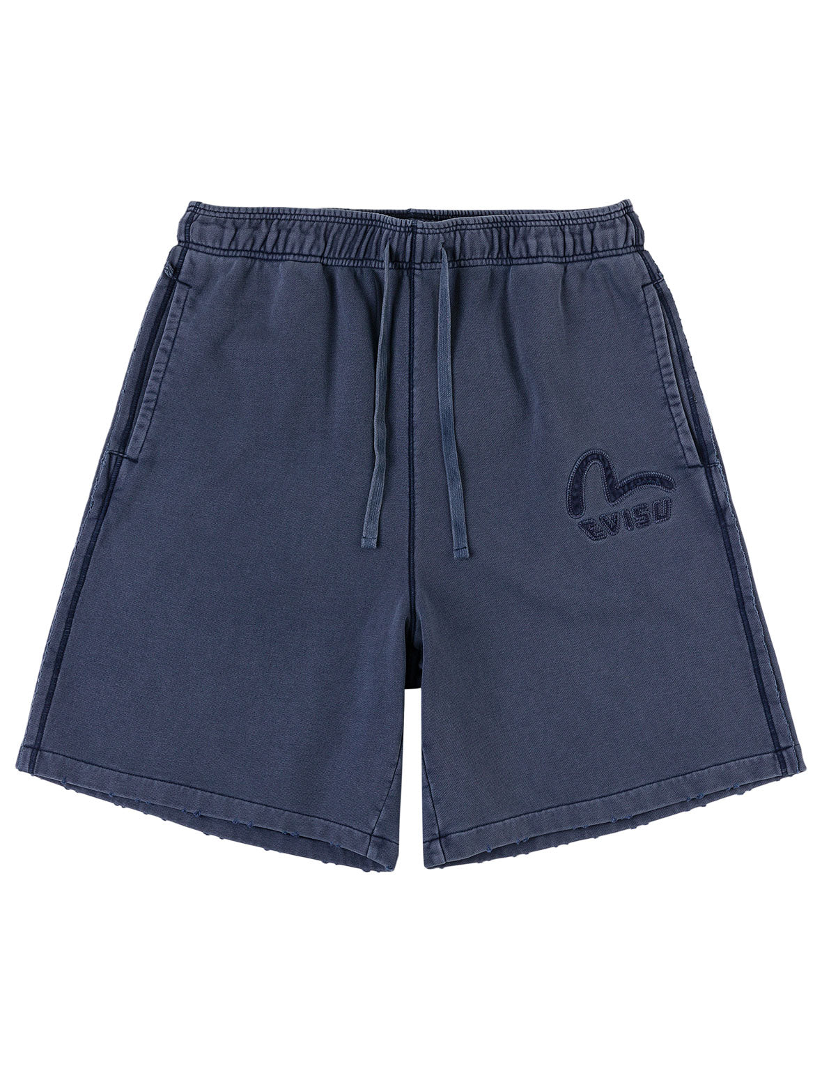 Chain Stitch Seagull Heavy Washed Sweatshorts