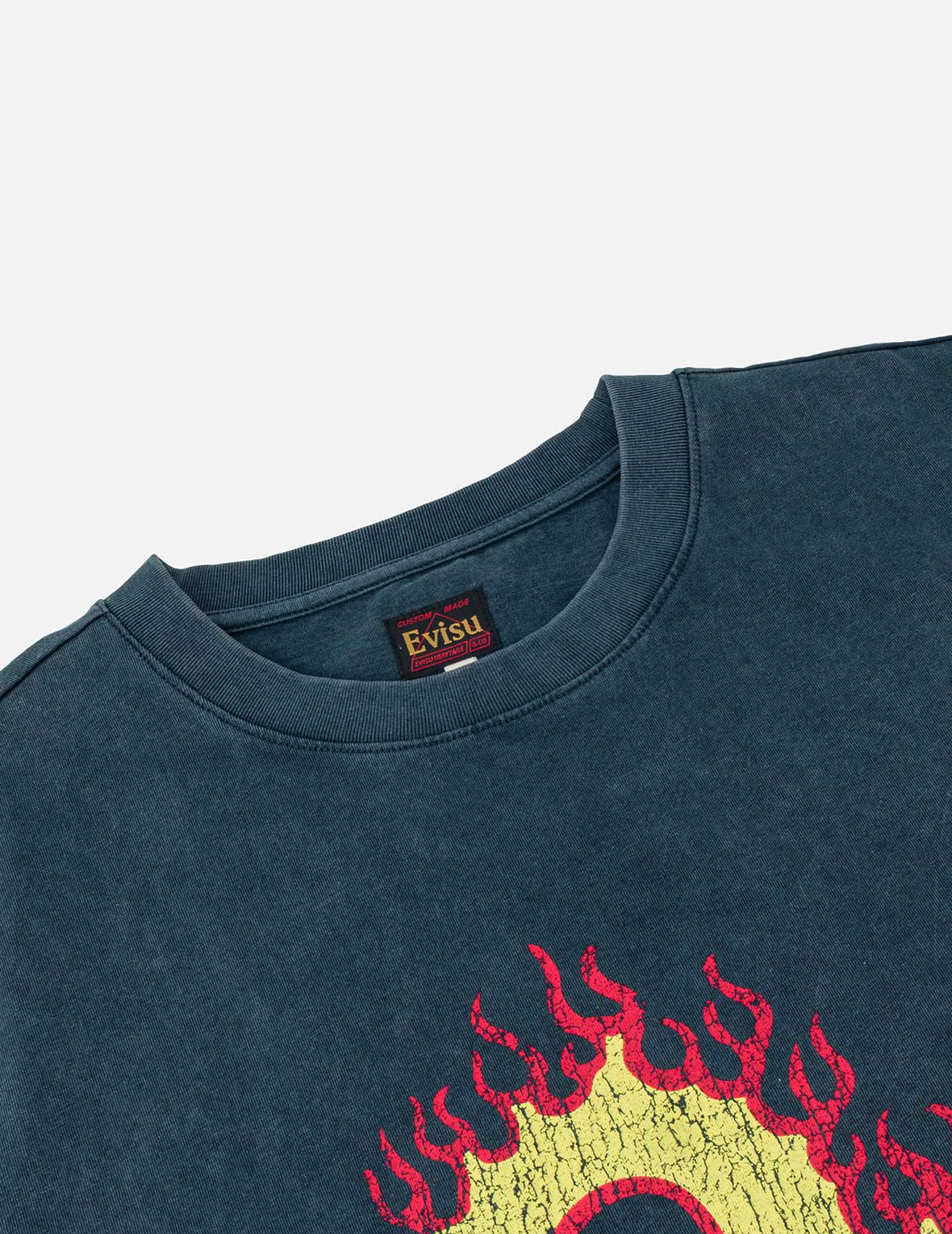 EVISU 火焰海鷗 T恤