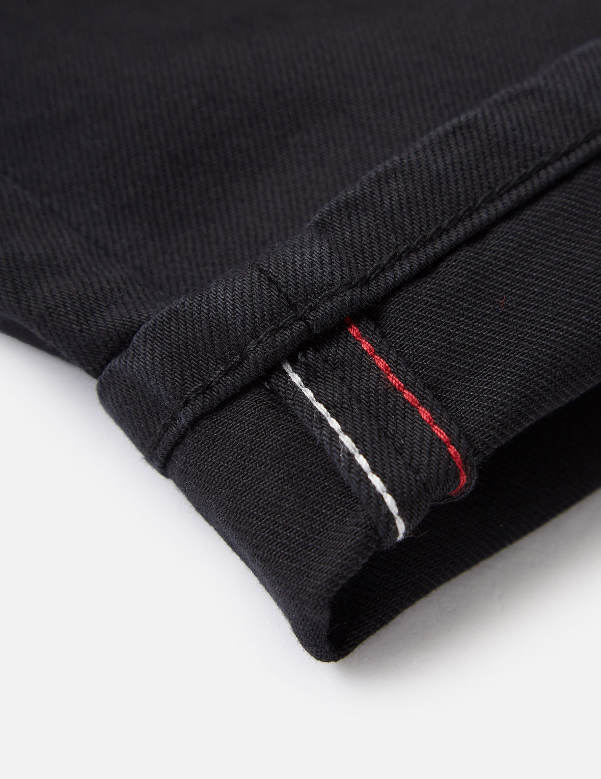 般若鬼頭刺繡牛仔短褲