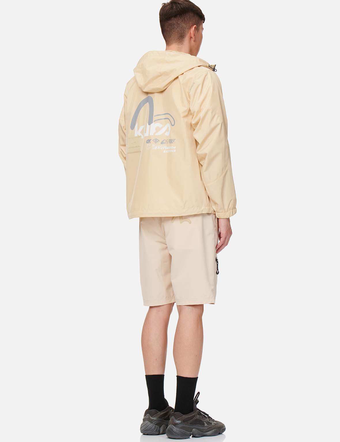 Engineered Panel Windbreaker Jacket