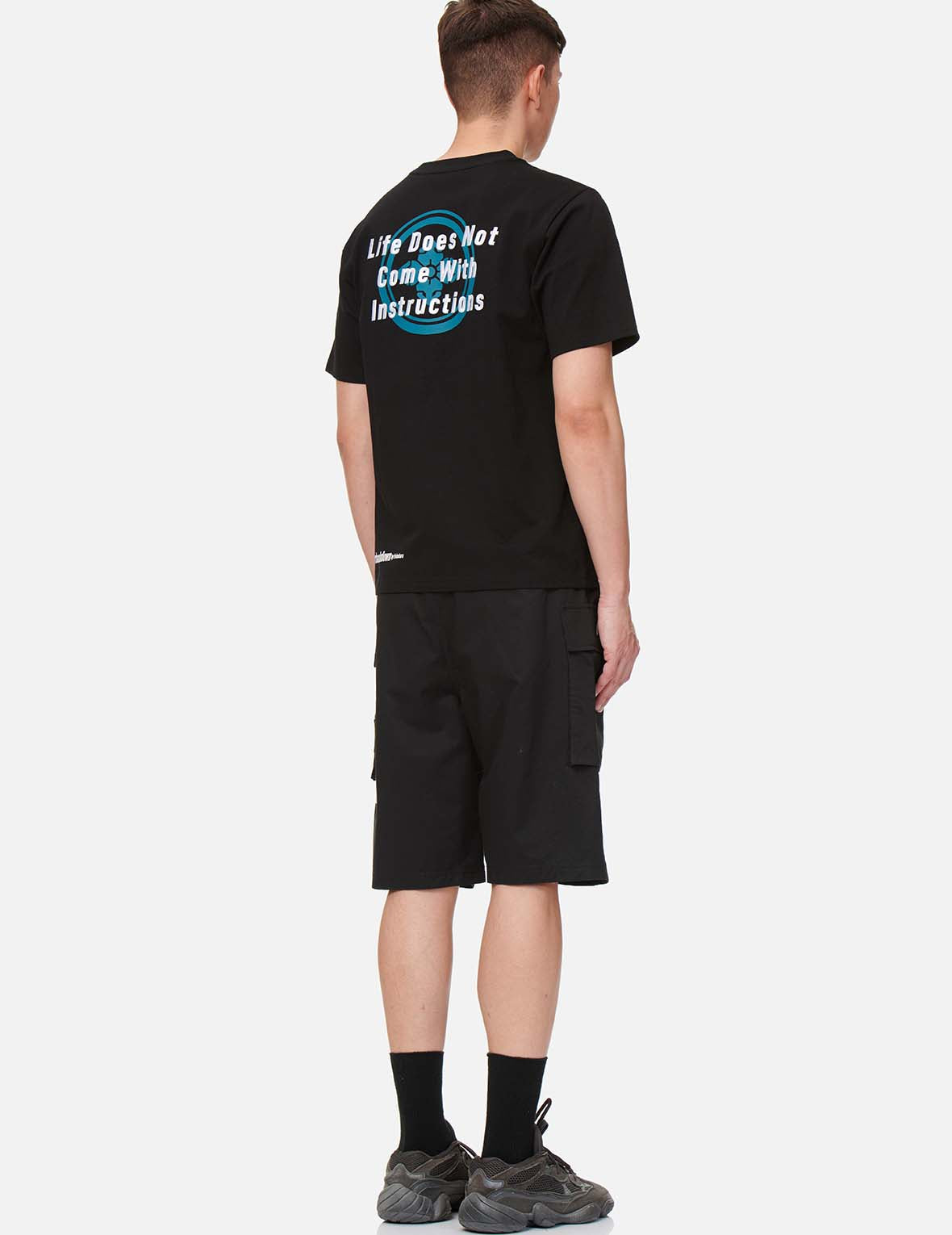 Curved Panel Cargo Shorts