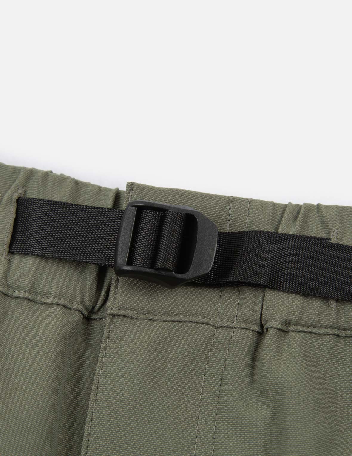 Adjustable Webbing Belt Cargo Shorts