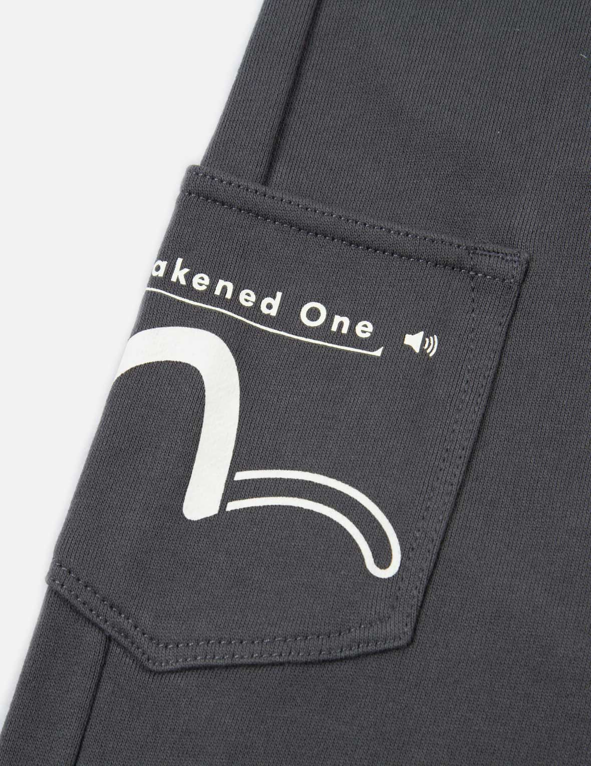 Seagull Print Pocket Sweat Shorts