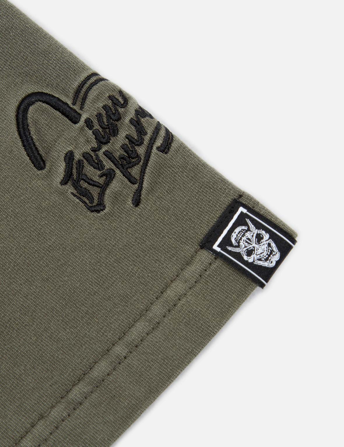 浮世繪海浪Logo刺繡T恤